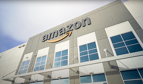 Video thumbnail of Amazon building